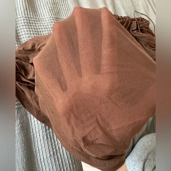 Forever 21 brown mesh mini dress - Picture 8 of 8